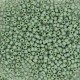 Miyuki rocailles Perlen 15/0 - Opaque glazed frosted pistachio green 15-4698